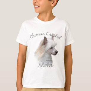 T-shirt Chinese Crested (poudre) Maman 2