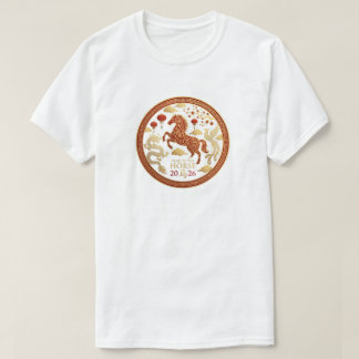 T-shirt Chinese New Year 2026 Year of The Horse 2026 