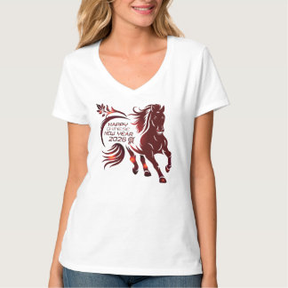 T-shirt CHINESE NEW YEAR Women V-Shirt