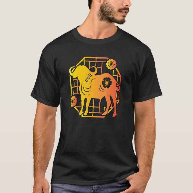 T-shirt Chinese Zodiac Ox (Devant)