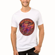 T-Shirt Chinesisches Sternzeichen Feuerpferd