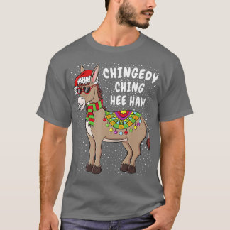 T-shirt Chingedy Ching Hee Haw Appareils Joyeux Noël Amusa