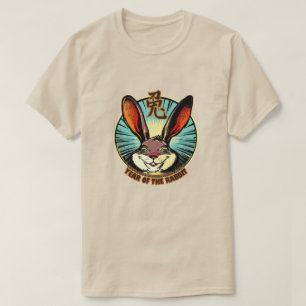 T-shirt chinois Zodiac "Rabbit"