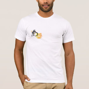 T-shirt Chinoiserie Chic Tiger Image Symbole chinois