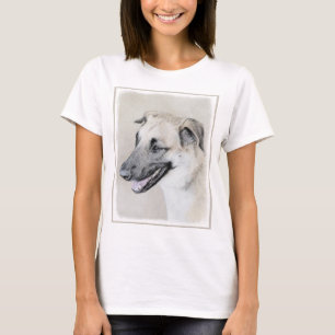 T-shirt Chinook (Oreilles Laissées) Peinture - Art Chien o