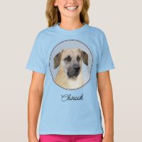 Chinook (Oreilles Laissées) Peinture - Art Chien o