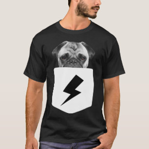 T-shirt Chiot Allemand Dans Une Poche Drôle Amateur De Chi