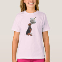Chiot Beagle Rose Blanche Animal Mignon