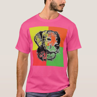 T-shirt Chiot Golden Retriever