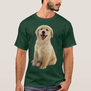 T-shirt Chiot Golden Retriever 