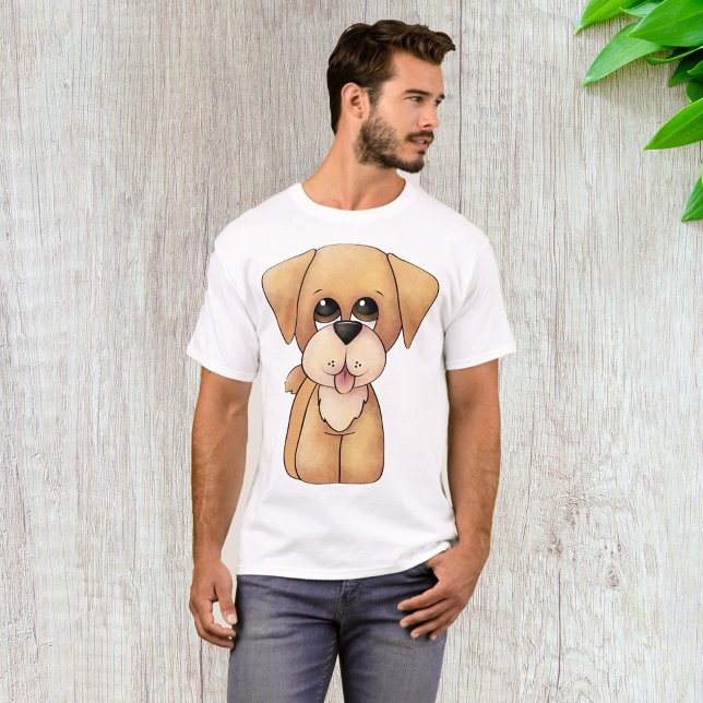 T-shirt Chiot Golden Retriever (Créateur téléchargé)