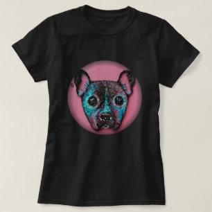 T-shirt Chiot Peint