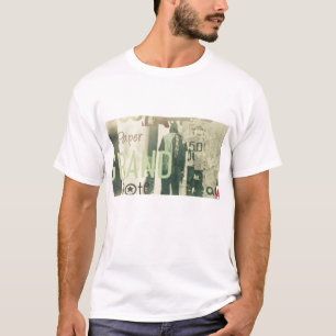 T-shirt chiot rouge "argent "