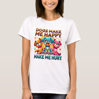 T-shirt Chiots très mignons