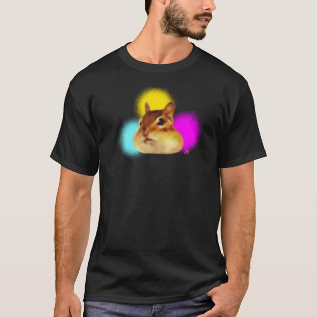 T-shirt Chipmunk Chippy-verse ! ! ! en savoir plus マ musée (Devant)