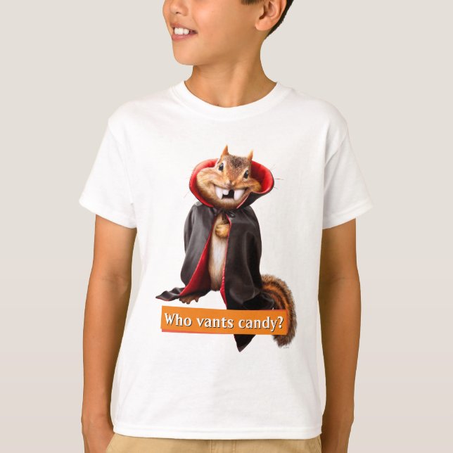 T-shirt Chipmunk Vampire (Devant)