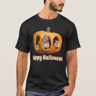 T-shirt Chipmunks à l'intérieur de Boo Jack-o-Lantern