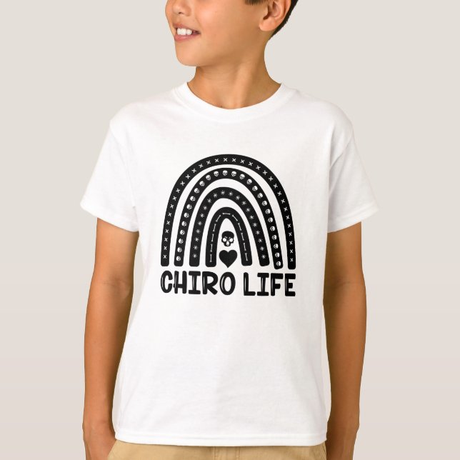 T-shirt Chiropraticien de la chiropratique de la chiroprat (Devant)