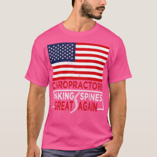 T-shirt Chiropraticiens Rendant les Colonnes Vertébrales G