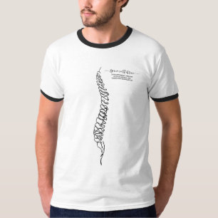 T-shirt Chiropratique Geometric Spine