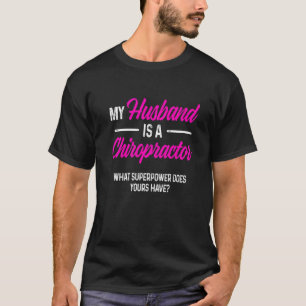 T-shirt Chiropratique Traitement de la colonne vertébrale 