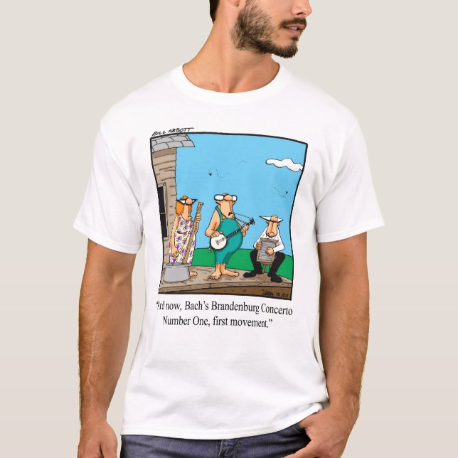 T-shirt Chirte de musique classique amusante (Devant)