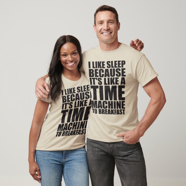 T-shirt Chirte de nouveauté pour le petit-déjeuner amusant (Unisexe)