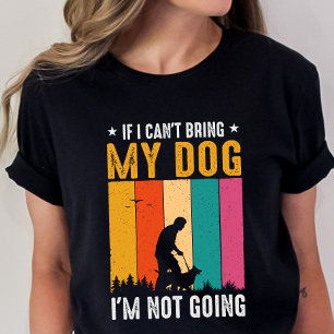 T-shirt Chirte de propriétaire de chien drôle, si je ne pe