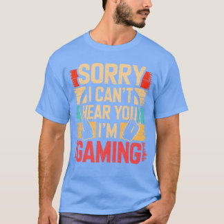 T-shirt Chirte Graphique Amusante De Joueur Pour Ados Garç