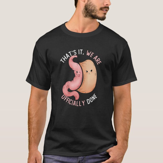 T-shirt Chirurgie Bariatrique Perte de poids Gastro-Manche (Devant)