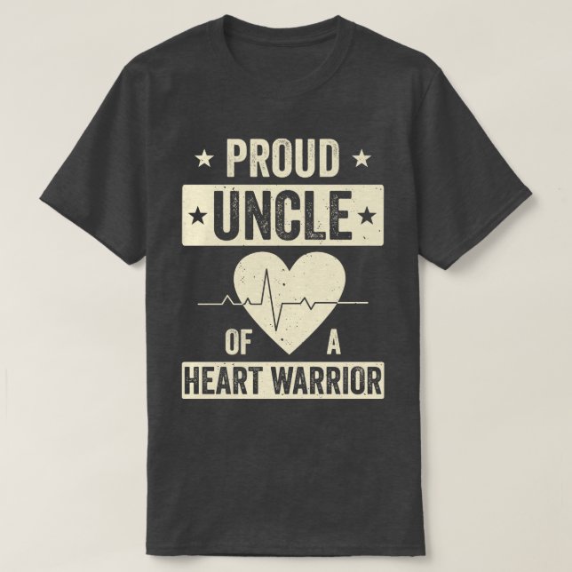 T-shirt Chirurgie cardiaque ouverte TCHD Transplanter l'on (Design devant)