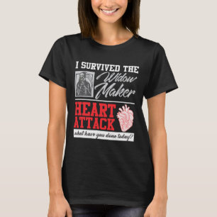 T-shirt Chirurgie cardiaque Survivor Veuve Maker Attaque c