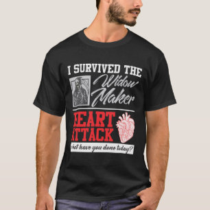 T-shirt Chirurgie cardiaque Survivor Veuve Maker Attaque c