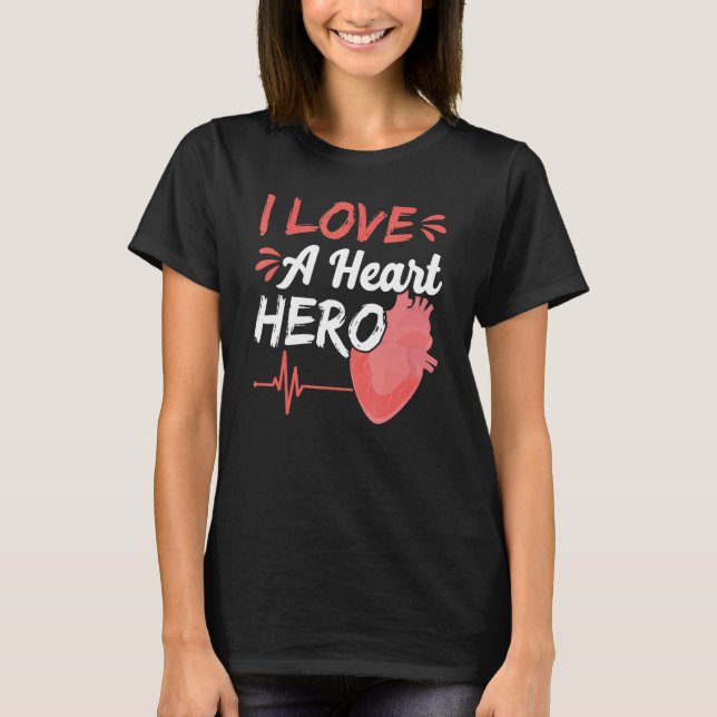 T-shirt Chirurgie de coeur ouvert La famille du guerrier B (Devant)