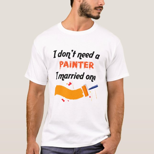 T-shirt Chirurgie de la profession de peintre drôle (Devant)