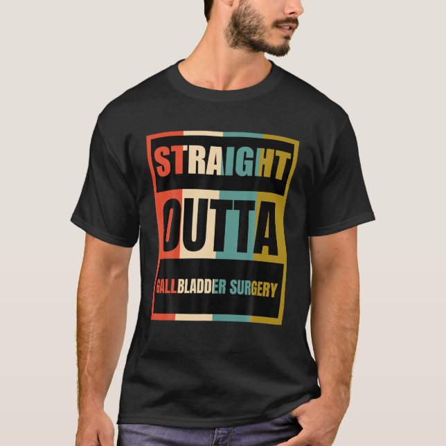 T-shirt Chirurgie de la vessie droite | Survi patient (Devant)