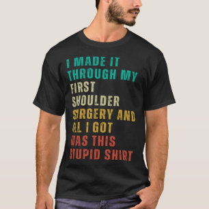 T-shirt Chirurgie de l'épaule Pot Surgery Gag Se tirer bie