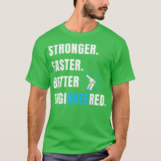 T-shirt Chirurgie de remplacement du genou Nouvelle récupé