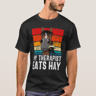 T-shirt Chirurgie Drôle, Mon Thérapeute Mange Thé De Poil,