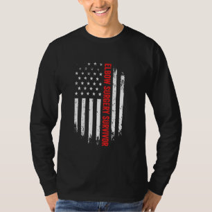 T-shirt Chirurgie du bras coude survivant Récupération du