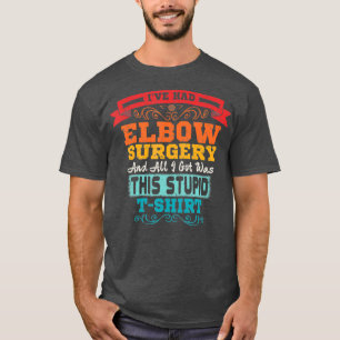 T-shirt Chirurgie du coude Récupération de remplacement 