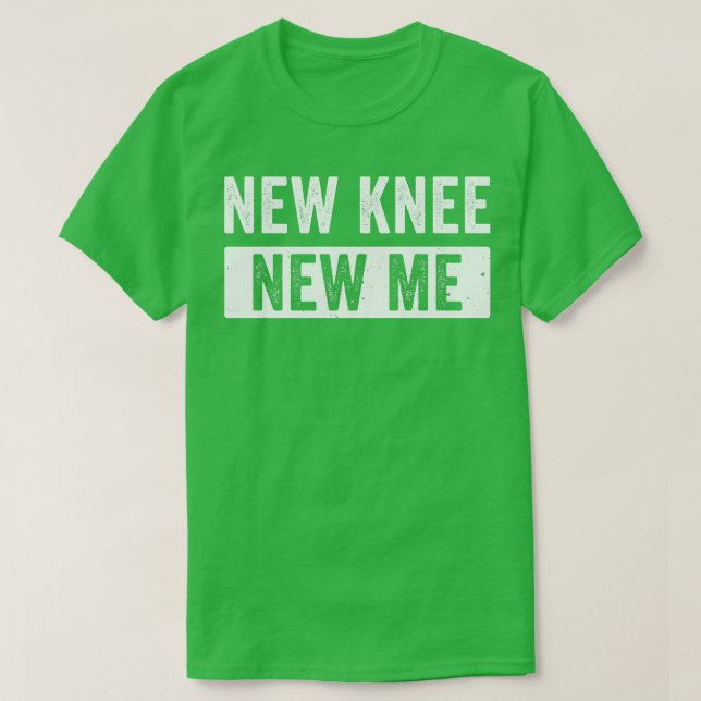 T-shirt Chirurgie du genou de remplacement Récupération No (Design devant)