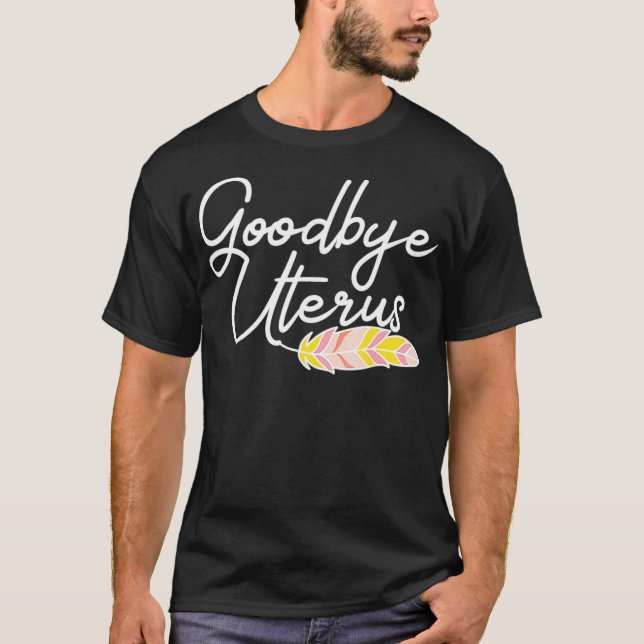 T-shirt Chirurgie hystérectomique Drôle Femmes Uterus Bohe (Devant)