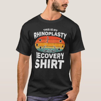 T-shirt Chirurgie post-rhinoplastie après la chirurgie du