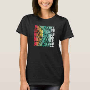 T-shirt Chirurgie rétro bionique du genou Survivants de re