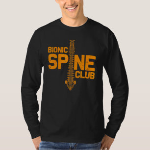T-shirt Chirurgie Spine Pour Hommes Femmes Bionique Spine