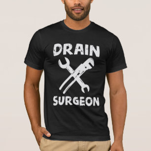 T-shirt Chirurgien de drainage Mari de plombier amusant