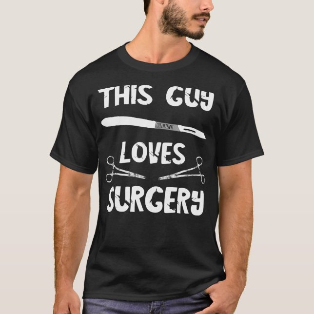 T-shirt Chirurgien Scalpel Chirurgie Chirurgie Chirurgie C (Devant)