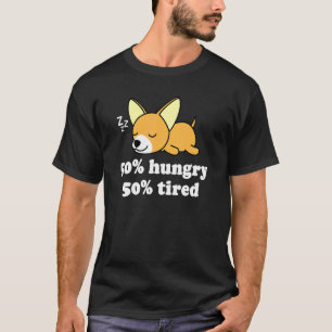 T-shirt Chiwawa Chihuahua Chien Chiot Grossier Fatigué