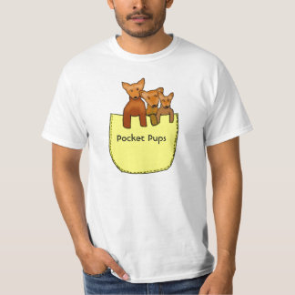 T-shirt chiwawa, chiots de poche